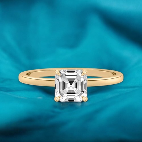 Asscher diamant ehering 10 - asscher, 1,10