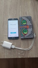 Handy Samsung Galaxy S6 im schwarz Look SM-G920F leicht defekt an Bastler
