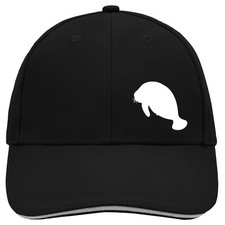 Cappy Mütze Seekuh Silhouette Geschenkidee Seekuh Geschenk Präsent Mitbringsel S