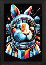 Kaninchen Astronaut WPAP