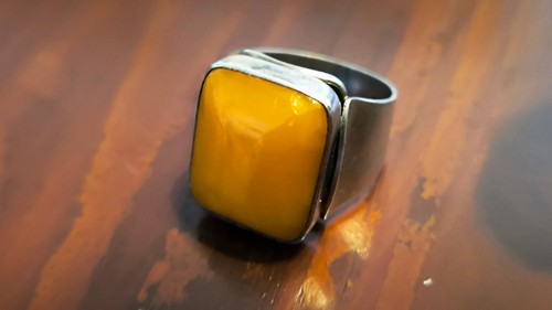 Ring butterscotch bernstein - butterscotch,