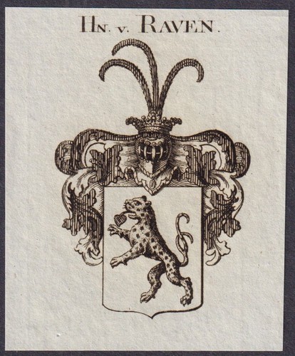 Raven wappen coat arms adel - coat,