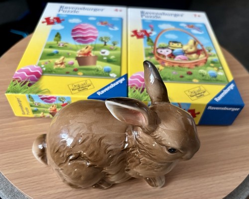 Porzellan hase deko figur plus - porzellan,