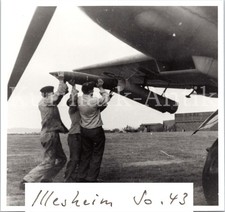 E634 Foto Wehrmacht Archiv Repro Luftwaffe Flugzeug Ju88 KG51 21cm Mörser Rakete