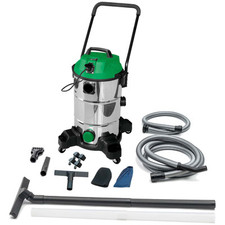 Wagner GREEN Teichsauger PRO 35 Liter VA - Schlammsauger mit Schmutzwasserpumpe