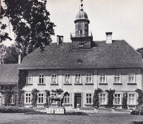 Trakehnen das gutshaus mit - trakehnen-,