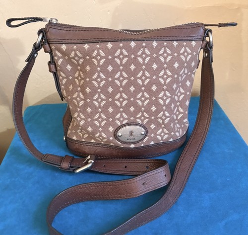 Fossil maddox leather canvas - fossil,