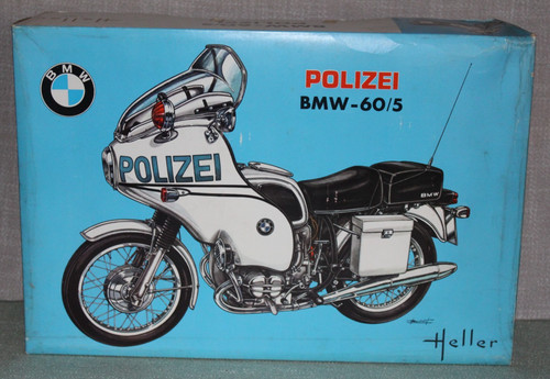 Heller l989 bausatz - heller, motorrad