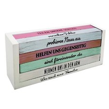 DIY Familienregeln auf Holz 8