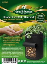 Kartoffelsack Pflanzsack (für Balkon uns Terrasse)  Quedlinburger