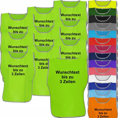 Trainings leibchen - x, trainings-leibchen
