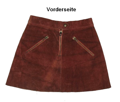 Vintage velours lederrock - vintage, /