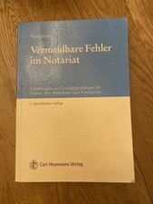 Vermeidbare Fehler im Notariat