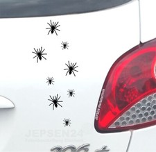 8 Spinnen Aufkleber S095A