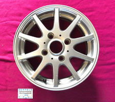 DEZENT Alufelge V dark TVH4 silber 5.5Jx14 ET40 4x114.3 KBA 46349👍TOP ANGEBOT⭐2