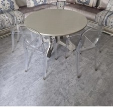 4 beautiful transparent designer chairs by Kartell Victoria Ghost
