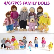 Holz puppen personen familie - puppen, 7