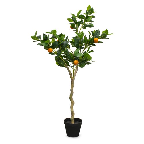 Kunst orangen baum topf - baum,