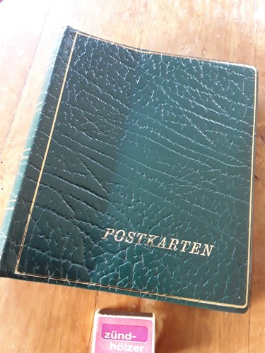 Postkartenalbum alt leer