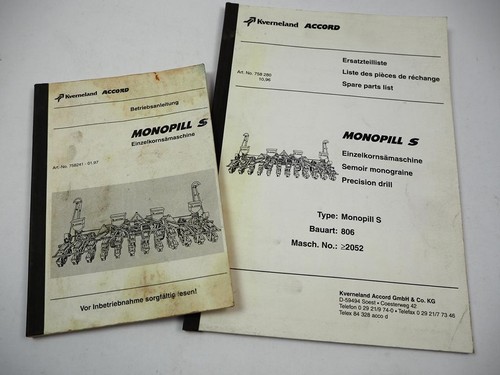 Kverneland accord monopill - kverneland, s