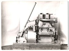 Fotografie HELA Hermann Lanz Aulendorf, Traktor / Schlepper 2-Zylinder Reihenmo 