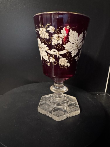 Vase becher handgeschliffen - vase/becher,