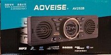 Autoradio  int. Lautsprecher USB AUX MP3 24V für Radlader Bagger Mähdrescher LKW