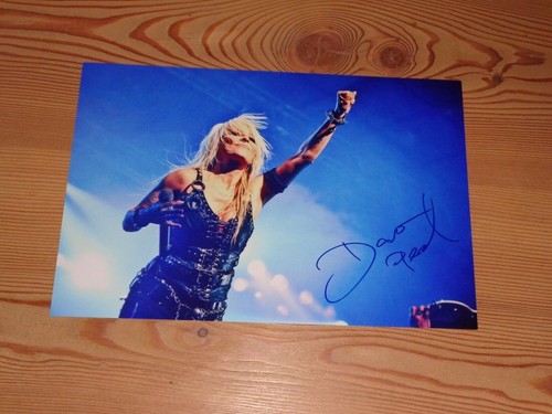 Sexy doro originalautogramm - sexy,