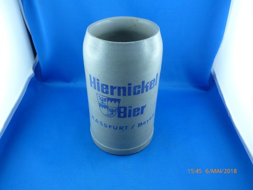 Hiernickel bierkrug steinkrug - hiernickel, bierkrug,