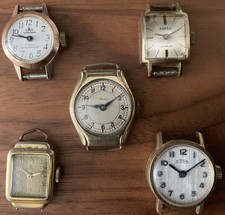 Konvulut Uhr Mechanisch Handaufzug Antik/Vintage lot of Watches GOLD  EMES ANKRA