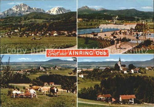 Ainring panorama schwimmbad - ainring,