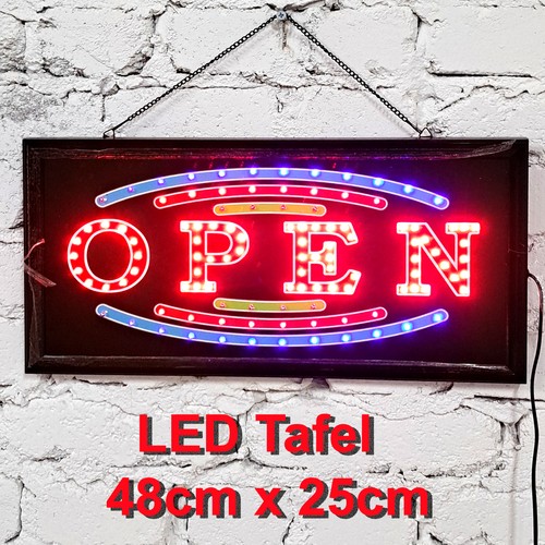 Led open schild leuchtschild - led,