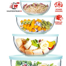 4-teiliges Glasschüssel-Set