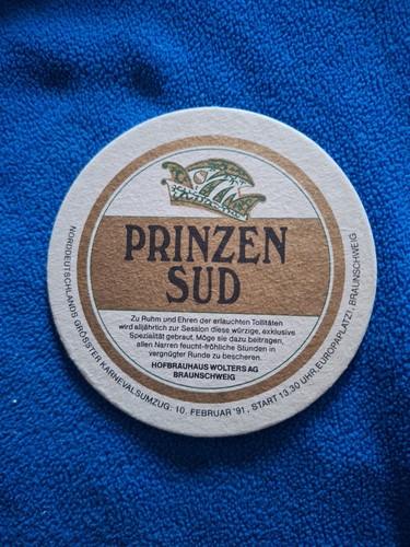 Bierdeckel 1991 braunschweig - bierdeckel,