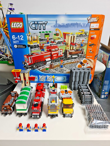 Lego city 3677 güterzug - 3677,