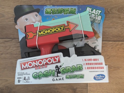 Hasbro monopoly cash grab game - hasbro,