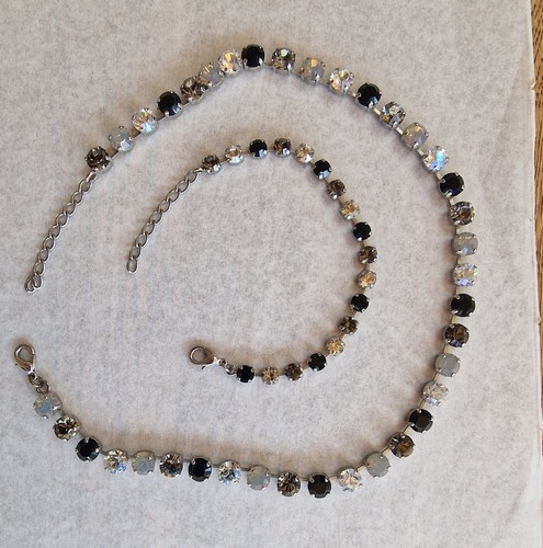 Swarovski set armband kette - set,