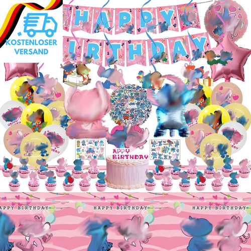 Luftballons 107 stück - stück, rosa