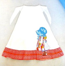 Damenrock, Folklore, Gr. 38, lang, weiß/rot, Bw-Batist, ungetragen, Unikat