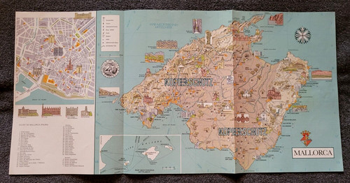 Mallorca kunstdruck poster - kunstdruck, .