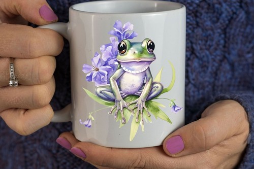 Niedliche frosch tasse - niedliche,