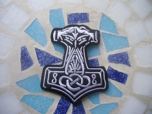 Aufnäher patch thors - thors, hammer
