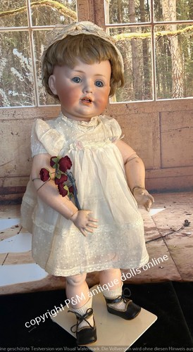 Antike porzellankopfpuppe jdk - antike, porzellankopfpuppe: