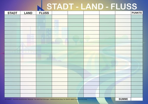 Stadt land fluss block - land,
