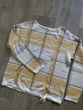 Cecil Strickpullover Pullover  Gr. 34 36 S XS  Gelb Braun Beige w.Neu