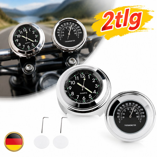 Motorrad chrom motorraduhr uhr - motorrad,