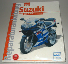 Reparaturanleitung Suzuki GSX-R 750 ab Baujahr 2000 / 2001 Reparatur Buch NEU!