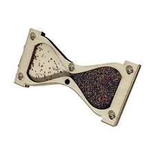 Sanduhr-Spielzeug aus Holz