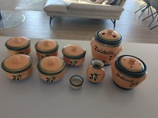 Geschirrset Im Olivendesign handgefertigt 