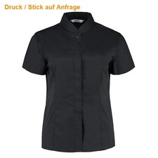 Kurzarm Bluse Kellnerbluse